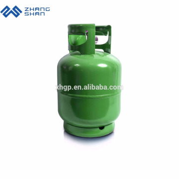 Cylindre à gaz LPG composite à haute pression Nigeria 5 kg avec soupape et tête de brûleur